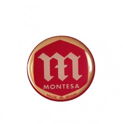 Logo Serbatoio MONTESA EPOCA (Rosso-Oro)